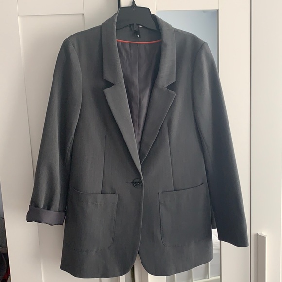 Divided Gray Blazer - Picture 1 of 6
